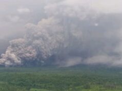 Monte Semeru entra em erupção! Lançar nuvens quentes até 7 km