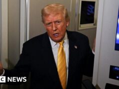 Trump respondeu ao repórter após a pergunta de Epstein