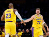 LeBron James está de volta, mas ainda são os Lakers derrotando o Jazz, como mostra Luka Doncic