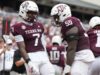 Dois jogadores de linha de futebol do Texas A&M obtêm notas de elite por PFSN College