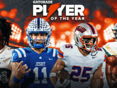 Flórida é candidata a Jogador Gatorade do Ano em 2025