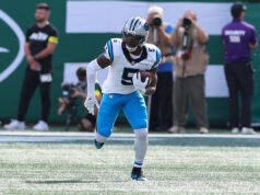 Rico Dowdle diz que foi multado pela NFL por celebração de ‘2 bombas’ que homenageia uma esquete de ‘chave e pílula’