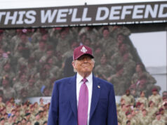 O exército de Trump é dominado por homens brancos