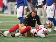 Os 49ers sofreram outra lesão potencialmente devastadora na vitória sobre NY