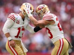 O dia excepcional de Brock Purdy leva os Niners a uma vitória nos pênaltis sobre os Colts