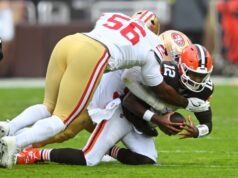 Purdy marcou dois touchdowns no segundo tempo