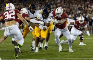 Cal perdeu o grande jogo para Stanford, pois um pênalti custou aos Bears