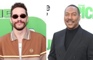 Pete Davidson riu de Eddie Murphy pela primeira vez desde a morte de seu pai