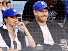 O Príncipe Harry não ficou entusiasmado com o vídeo de Meghan dos Dodgers vencendo a World Series