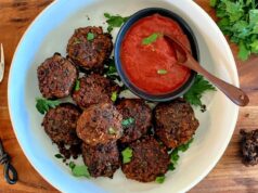 Almôndegas sem carne oferecem uma refeição leve e rica em proteínas