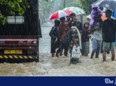 Inundações e deslizamentos de terra no Sri Lanka matam 40