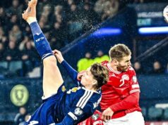 McSauce! O atordoador acrobático de Scott McTominay deixa o exército Tartan embriagado | Assistir | Notícias de futebol