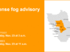 Alerta de neblina densa para Delta no domingo – visibilidade limitada – The Mercury News