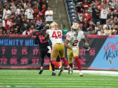 Outro relatório de lesão defensiva é um treino quase perfeito para o Mars 49ers