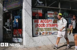 A administração Trump pediu aos estados que parassem de fornecer benefícios completos do SNAP