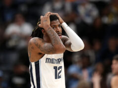 A única coisa aparentemente apontando para os Grizzlies? más vibrações