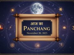 Aaj Ka Panchang, 20 de novembro de 2025: Tithi, Vrat, Muhurat e Rahu Kaal hoje | Notícias de astrologia