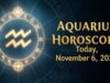 Horóscopo de Aquário hoje, 6 de novembro de 2025 | Notícias de astrologia