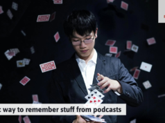 Uma maneira mágica de lembrar coisas de podcasts