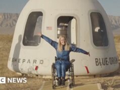 O engenheiro se tornou o primeiro cadeirante a ir ao espaço