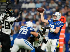 Philip Rivers feliz por ter conseguido três ‘jogos bônus’, mesmo que tenha sido sua última partida para Colts