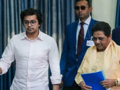 BSP Supremo Mayawati assume o novo papel de ‘Bua Dadi’ como sobrinho Akash Anand abençoado com uma menina | Notícias de política