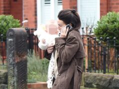 Michelle Keegan e Mark Wright são pais apaixonados pela filha Palma, enquanto fazem uma rara aparição em família juntos em Cheshire