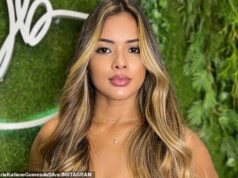 Influenciadora glamorosa morre após cair de um apartamento no 10º andar quando o marido é levado sob custódia