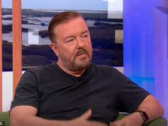 A estrela de The Office, Ricky Gervais, jura que nunca mais fará outra comédia de TV