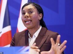 Kemi Badenoch está se aproximando de Nigel Farage, revela a pesquisa… mas os reformistas e os conservadores combinados ainda estão no mesmo nível da coalizão de terror dos partidos de esquerda
