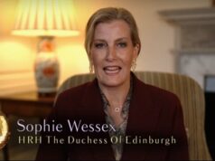 Estritamente final sofre erro da BBC enquanto a Duquesa Sophie elogia Ellie Goldstein – a primeira pessoa a aparecer no programa com síndrome de Down – em um lindo vídeo