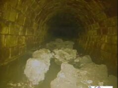 Fatberg pesando 100 toneladas e 328 pés de comprimento descoberto nos esgotos do leste de Londres