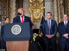 Trump renomeia navios de guerra da ‘Frota Dourada’ com seu próprio nome na reformulação da Marinha de ‘aparência terrível’