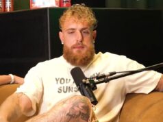Jake Paul maltratado e machucado luta para falar no podcast após a luta de Anthony Joshua