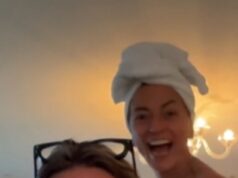 Davina McCall e seu marido Michael Douglas voam para a Flórida para sua ‘lua de mel’ antes do Natal, após seu casamento íntimo com familiares e amigos