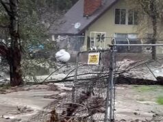 Califórnia prepara SEGUNDA onda de inundações repentinas com risco de vida, enquanto casas são engolfadas por lama e 160.000 ficam no escuro no dia de Natal