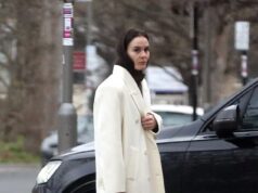 Holly Ramsay veste branco enquanto ela e sua família vão para Bath antes de seu casamento com Adam Peaty – enquanto sua mãe dá uma grande reviravolta nas núpcias