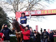 O cavalo de Harry Redknapp reivindica a famosa vitória do Boxing Day na King George VI Chase
