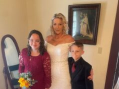 Na foto: menina de 13 anos baleada pelo padrasto depois que ele matou sua esposa a tiros em uma discussão sobre um jogo da NFL enquanto a família compartilhava uma homenagem comovente