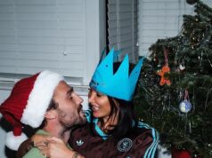 Andy Carroll compartilha lindas fotos de Natal com Lou Teasdale e sua família enquanto ele é ‘acusado de violar a ordem de não abuso sexual’