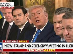 Momento estranho Trump deixa os repórteres em silêncio depois de perguntar se eles considerariam o almoço grátis em Mar-a-Lago um suborno: ‘Você pode falar’