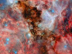 Um instantâneo do universo em funcionamento: imagem incrível mostra uma ‘fábrica de produção de estrelas’ dentro de uma Grande Nuvem de Magalhães