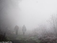 Met Office emite alerta de neve para Londres enquanto o Ano Novo traz congelamento do Ártico que fez com que as temperaturas despencassem para -10ºC