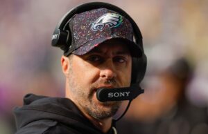 Kevin Patullo, dos Eagles, diz que vandalismo em casa ‘ultrapassa os limites’