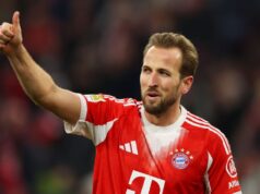 Harry Kane atinge o primeiro lugar na carreira com 50º gol do Bayern em 2025