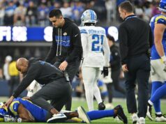 Davante Adams, do Rams, machuca o tendão da coxa; Status da semana 16 em dúvida