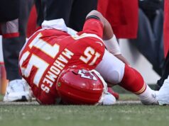 Reid dos Chiefs: Mahomes evitou grandes danos a outros ligamentos