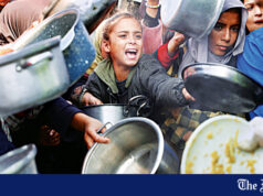 Mais de 100 edifícios desabam em tempestades em Gaza