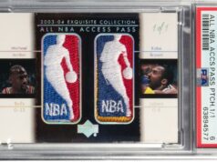 Cartão duplo Logoman de Kobe-MJ é leiloado por US$ 3,17 milhões