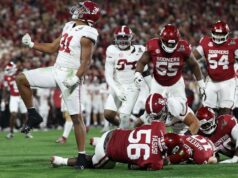 Erros de Oklahoma, liderança perdida, derrota para o Alabama na abertura do CFP